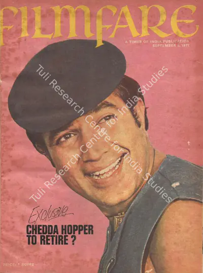 B.K. Karanjia (Editor), Filmfare, 1972, Magazine