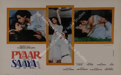B. Subhash (Producer), Pyaar Ka Saaya, 1991, Lobby Card