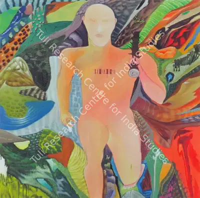 Babu Xavier (Artist), Spiritual Sports 1, 2006, Painting