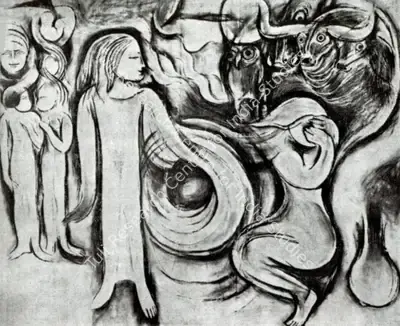 Alphonso (Artist), The Redeemer, Painting