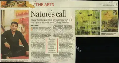 Sujata B. Shakeel (Reporter), Nature's call, 2006, Newspaper Clipping