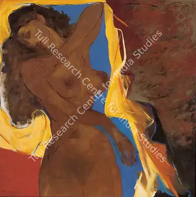 Jatin Das (Artist), Untitled, 1991, Painting