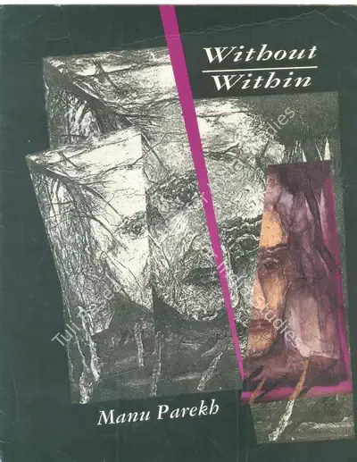 Manu Parekh (Artist), Without Within, 1992, Solo Exhibition Invitation