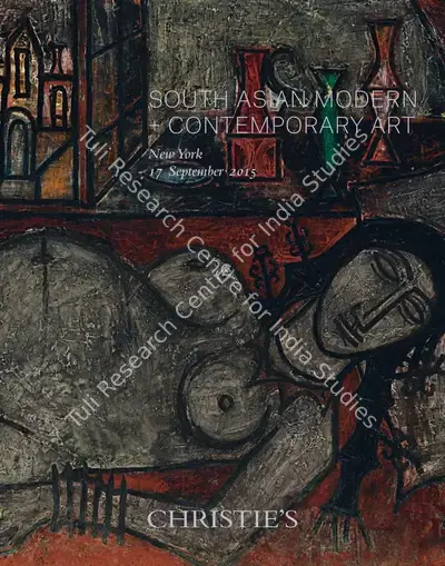 Christie's (Auction House), South Asian Modern and Contemporary Art, 2015, Auction Catalogue