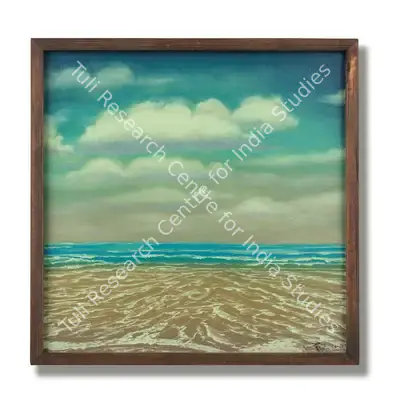 Dushyant Patel (Artist), Untitled (Landscape), 2021, Painting