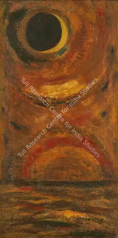 K.K. Hebbar (Artist), Untitled, 1964, Painting