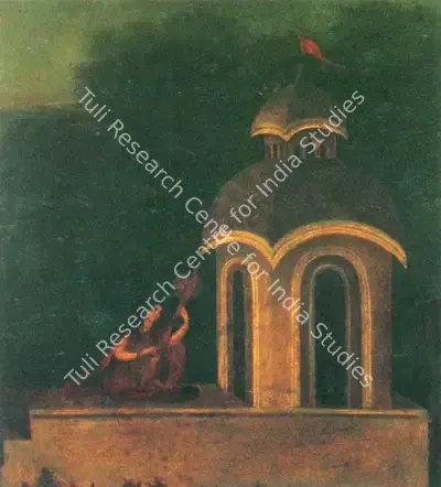 Bengal School (Artist), Meera, 1910, Painting
