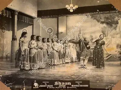 Lekhraj Bhakri (Producer), Shaan, 1950, Lobby Card