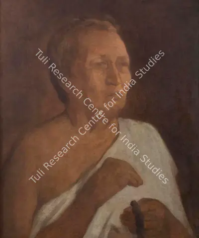 Atul Bose (Artist), Grandma, 1935, Painting