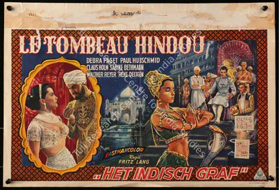 Artur Brauner (Producer), The Indian Tomb, Part I: The Mission of the Yoghi, 1921, Poster