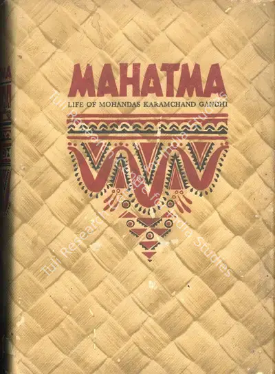 D.G. Tendulkar (Author), Mahatma, 1952, Authored Book