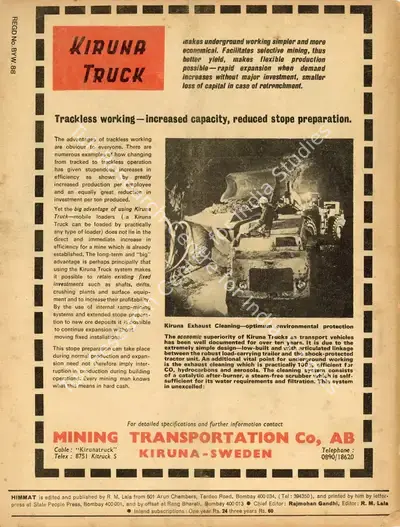 Rajmohan Gandhi (Chief Editor), Himmat, 1975, Magazine