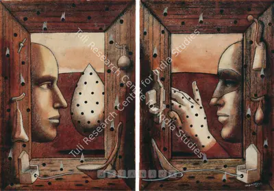 T.V. Santhosh (Artist), Untitled, Painting