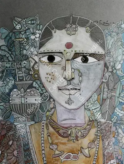 K. Laxma Goud (Artist), Untitled, 2002, Painting