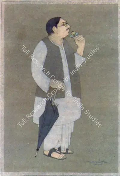 Lalu Prasad Shaw (Artist), Babu, Painting