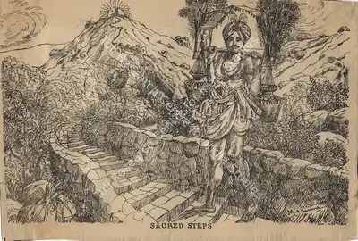 M.S. Sarma (Artist), Sacred Steps, Political Propaganda