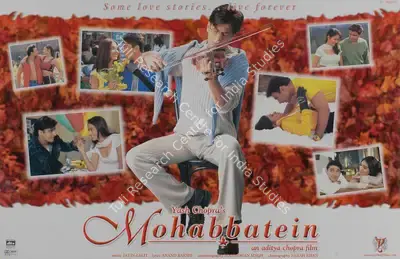 Yash Chopra (Producer), Mohabbatein, 2000, Lobby Card