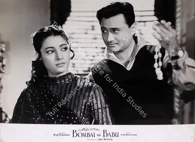 Jal Mistry (Cinematographer), Bombai Ka Babu, 1960, Lobby Card