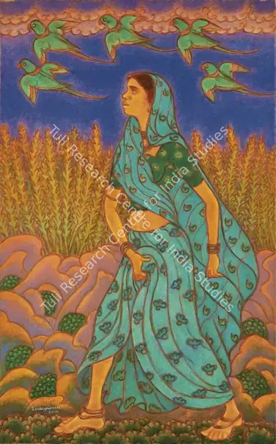 Ramachandran, A. (Artist). Untitled, 2013 | Painting, AG.Onl/30.04.23, 2023 · Asta Guru