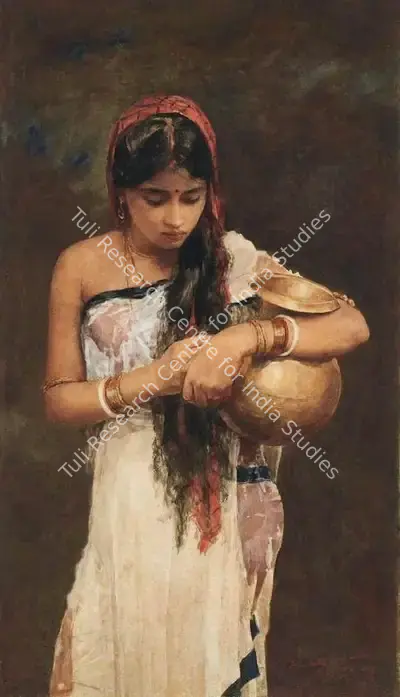 Mazumdar, Hemendranath (Artist). Untitled, n.d. | Painting, Pu.Mum/18.11.21, 2021 · Pundole