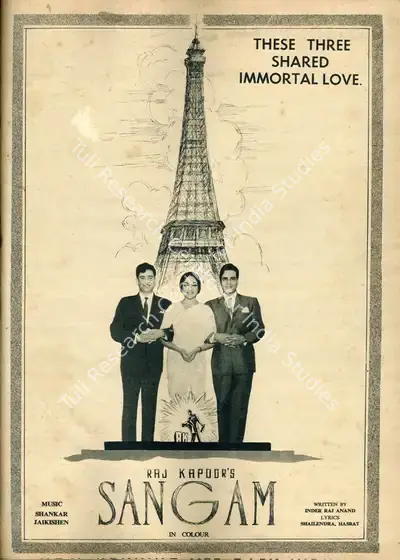 Raj Kapoor (Producer), Sangam, 1964, Advertisement