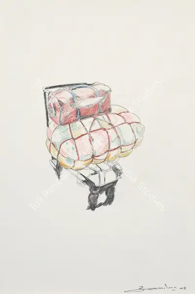 Subodh Gupta (Artist), Baggage, 2003, Painting