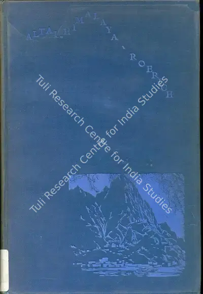Nicholas Roerich (Author), Altai-Himalaya, 1929, Edited Book
