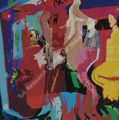 George Martin (Artist), Edge & Cavities, 2007, Painting