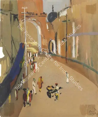 H.A. Gade (Artist), Untitled, 1940, Painting