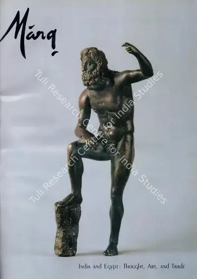 Pal, Pratapaditya (General Editor) and Saryu Doshi (Guest Editor). Marg - India and Egypt- Thought, Art, and Trade. 45(2). Bombay: J.J. Bhabha, 1993 | Magazine | FineArts | 00760338