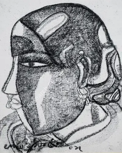 Thota Vaikuntam (Artist), Untitled, 2005, Painting