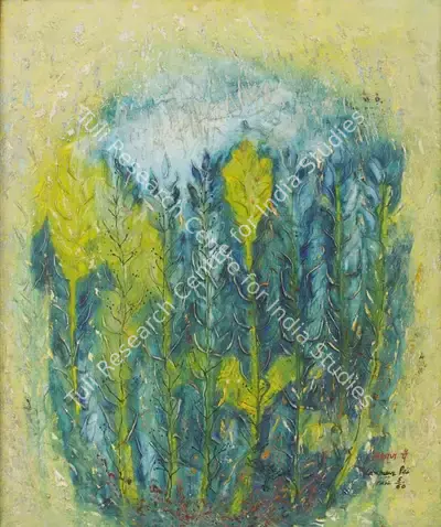 Laxman Pai (Artist), Untitled, 1960, Painting
