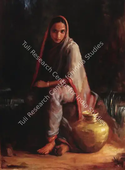 Janardhan Dattaray Gondhalekar (Artist), Untitled, Painting