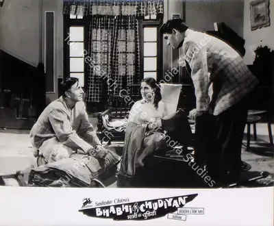 Aravind Laad (Cinematographer), Bhabhi Ki Chudiyan, 1961, Lobby Card