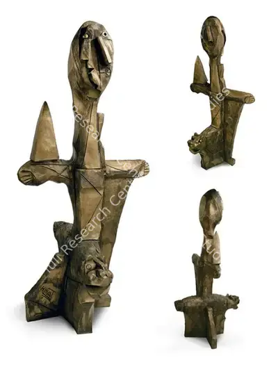 Himmat Shah (Artist), Untitled (Goddess Durga), 2006, Sculpture