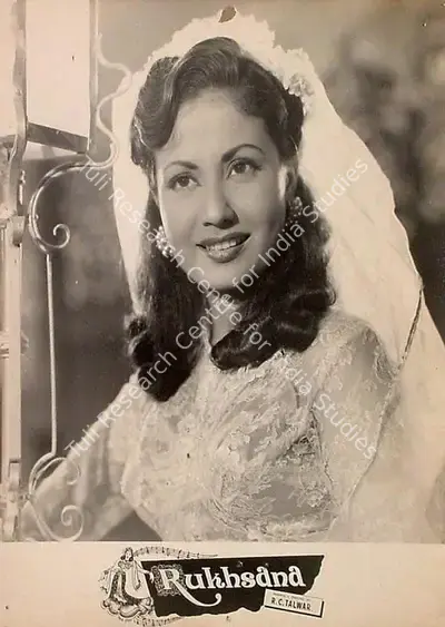 Prakash Malhotra (Cinematographer), Rukh Sana, 1955, Lobby Card