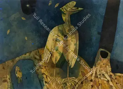 Pyne, Ganesh (Artist). Untitled, 1981 | Painting, So.Lon/26.09.24, 2024 · Sotheby's