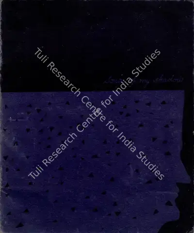 Prabhakar Kolte (Author), Songs of My Shadow, 1983, Authored Book