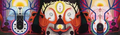 Manu Parekh (Artist), Banaras, 2011, Painting