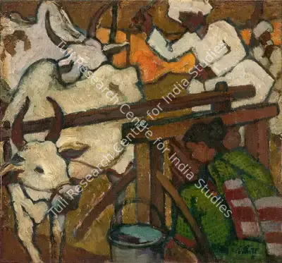 Madhav Satwalekar (Artist), Untitled, Painting