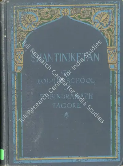 W.W. Pearson (Author), Shantiniketan, 1916, Antiqurian Authored Book