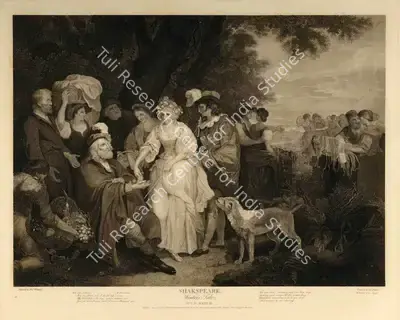 After Francis Wheatley (Artist), Winter's Tale, 1792, Aquatint