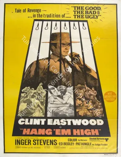 Leonard Freeman (Producer), Hang 'Em High, 1968, Poster
