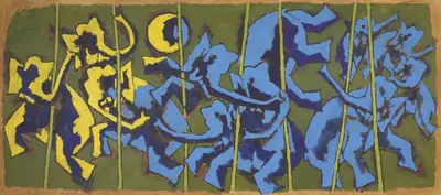 Husain, M.F. (Artist). Untitled, n.d. | Painting, Sa.Mum.10.12.25, 2025 · Saffronart