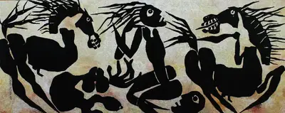 Prokash Karmakar (Artist), Untitled, 1992, Painting