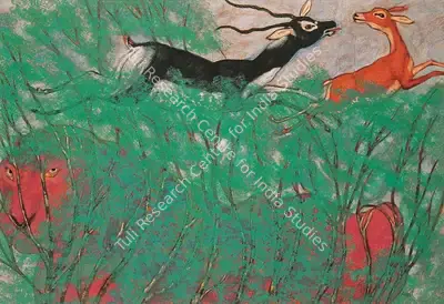 Amit Ambalal (Artist), Vana-Vihar, 2002, Painting