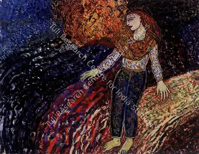 Jayashree Chakravarty (Artist), Untitled, 1989, Painting