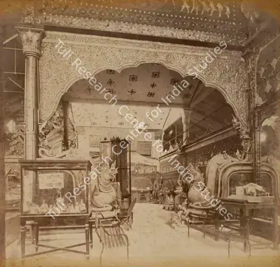 Shew Shankar Narayan (Photographer), General View - Burmese Court, 1883, Antiquarian Photograph