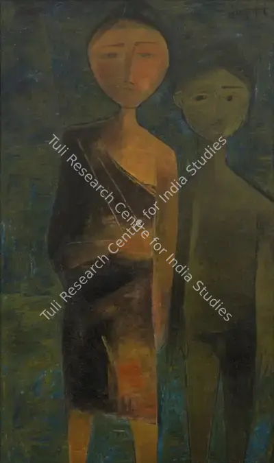 Ramkumar (Artist). Untitled, n.d. | Painting, Sa.Mum/02.04.25, 2025 · Saffronart