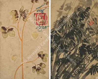 Nandalal Bose (Artist), Untitled (Cotton Flowers), 1928, Painting